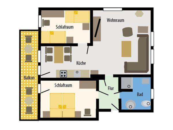 Haus-Karin-Ferienwohnung-2 Бюзум Экстерьер фото